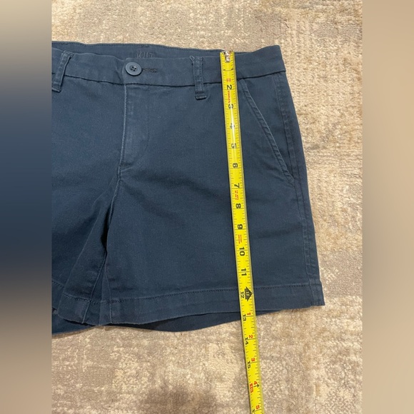 Kut From The Kloth Trouser Shorts Navy Blue Women's Size 6 Stretch - Picture 3 of 10